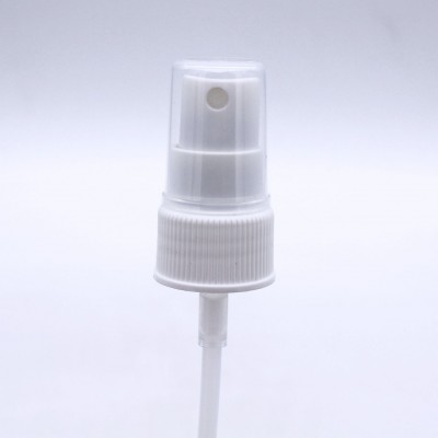 high quality screw press type 18/410 white plastic atomizer fine mist sprayer with cap