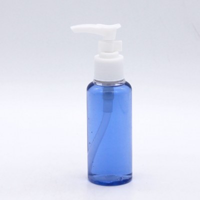 ready to ship empty cylinder cosmetic container plastic pet bottle 100ml for sale