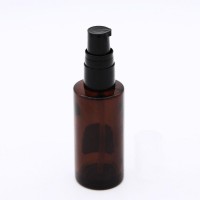 30ml empty amber color glass foundation bottle with pump for cream