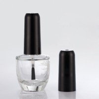 high quality 15ml empty clear cosmetic make up uv gel glass nail polish bottle for sale