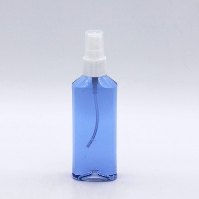 manufacturers RTS transparent cosmetic hand sanitizer 60ml plastic pet empty bottle