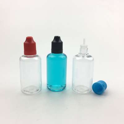 10ml/50ml colour custom fancy plastic e-liquid bottle