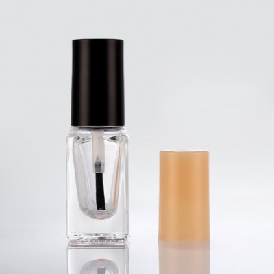 wholesale portable empty glass make up cosmetic packaging 6ml mini nail polish bottles