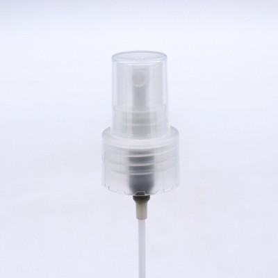 good quality non-spill transparent plastic screw pump 24/410 fine mist sprayer for sale