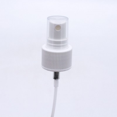 customized leakproof white 24/410 fine mist sprayer plastic for hand sanitizer bottle