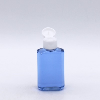 ready tp ship empty 60ml cosmetic plastic sanitizer container portable pet bottle