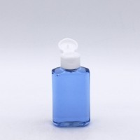 ready tp ship empty 60ml cosmetic plastic sanitizer container portable pet bottle