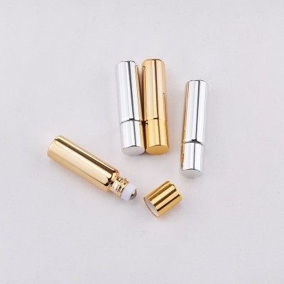 gold UV decoration roll on deodorant packaging