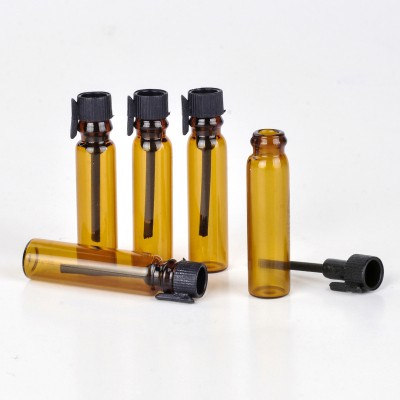 glass perfume sample use hot 1 ml mini bottle